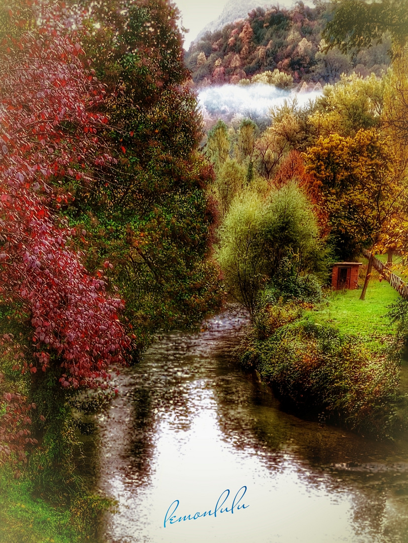 Il fiume in inverno