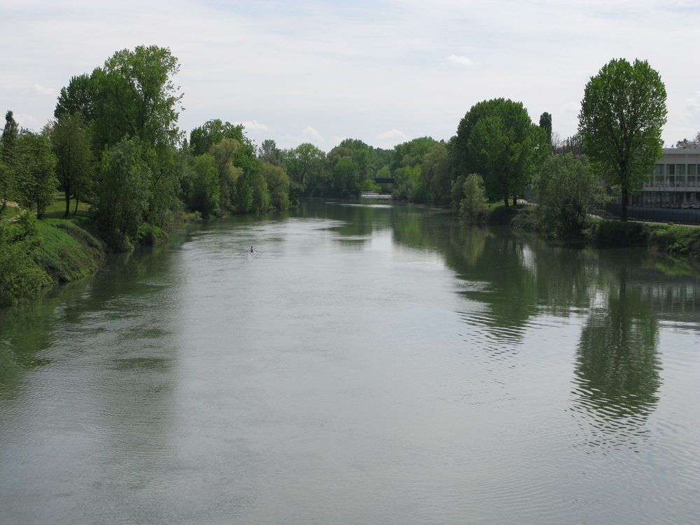 il fiume porta via i pensieri brutti...