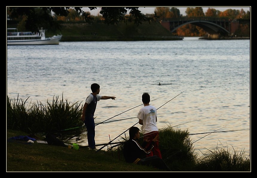 Il fiume scorre