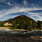 Il fiume Talvera alla città di Bolzano