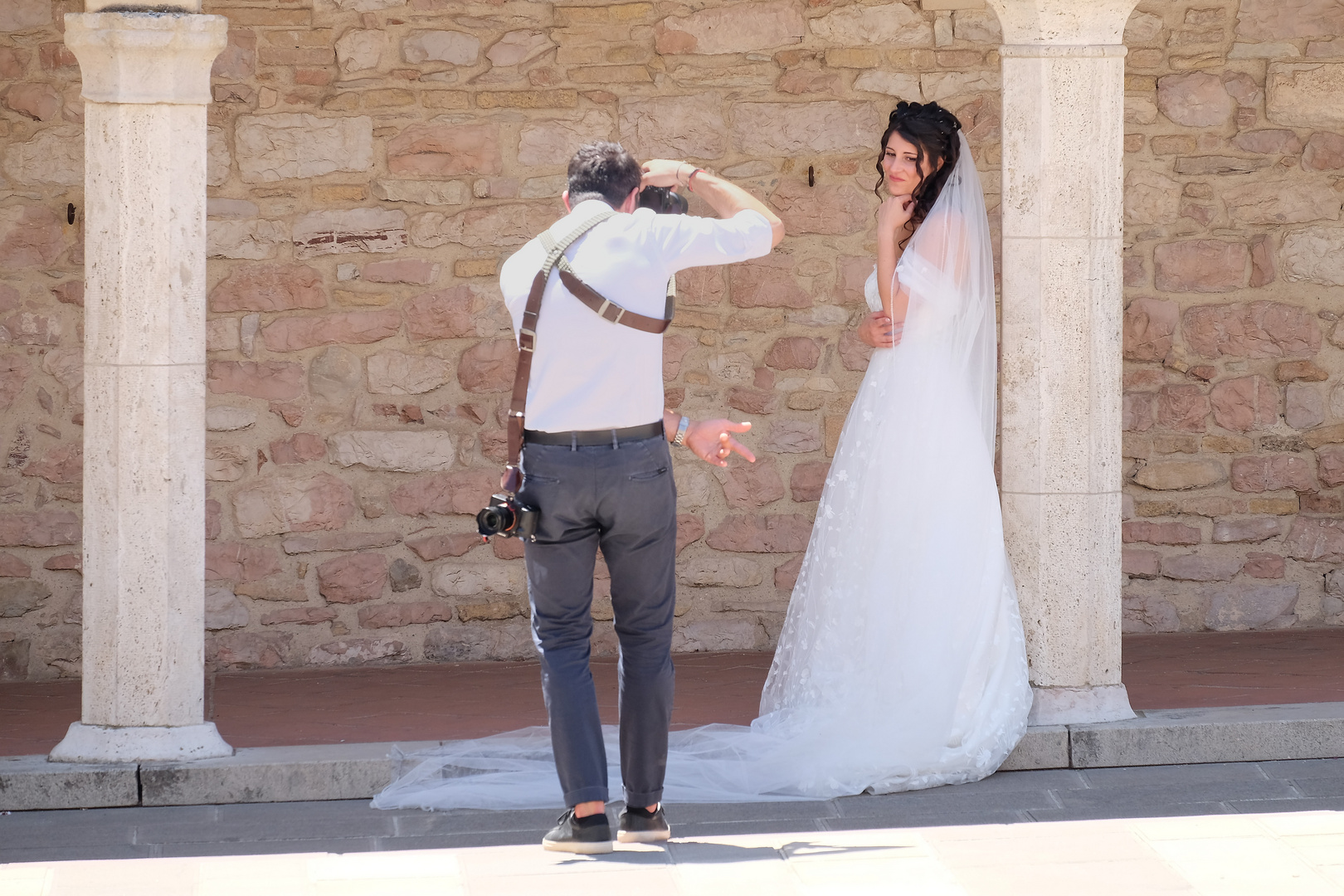 Il fotografo e la sposa