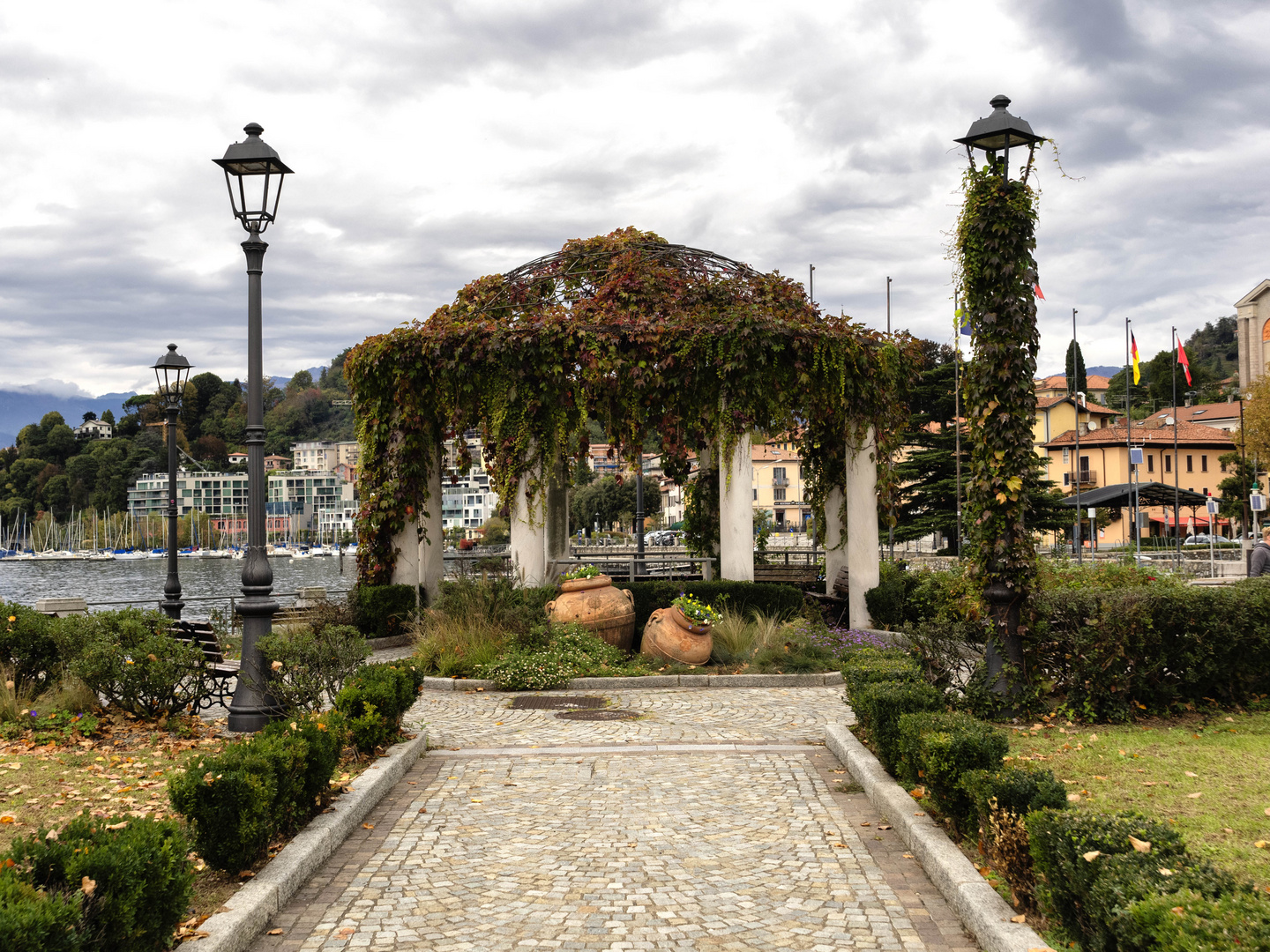 Il gazebo di Laveno