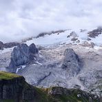 Il ghiacciaio della Marmolada ...