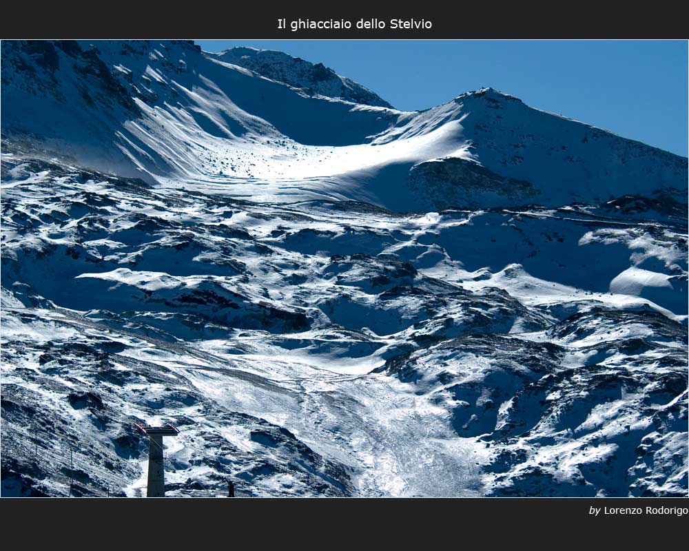 Il ghiacciaio dello Stelvio