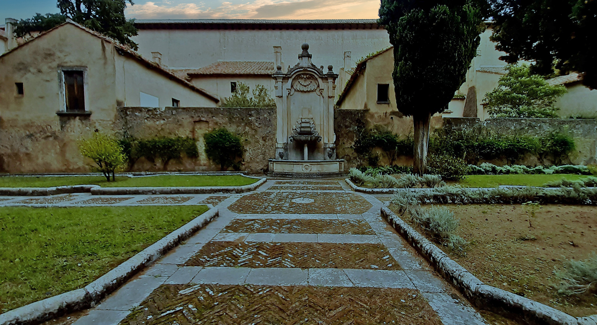 Il giardino del Priore - La Certosa di Padula 