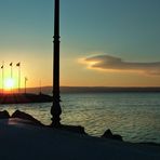 Il giorno che muore......, sul lago di Bolsena