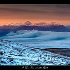 Il Gran Sasso visto dalla Majella