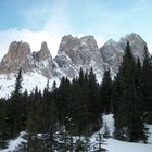 Il gruppo delle ODLE versante nord (geislergruppe) dalla Val di FUNES