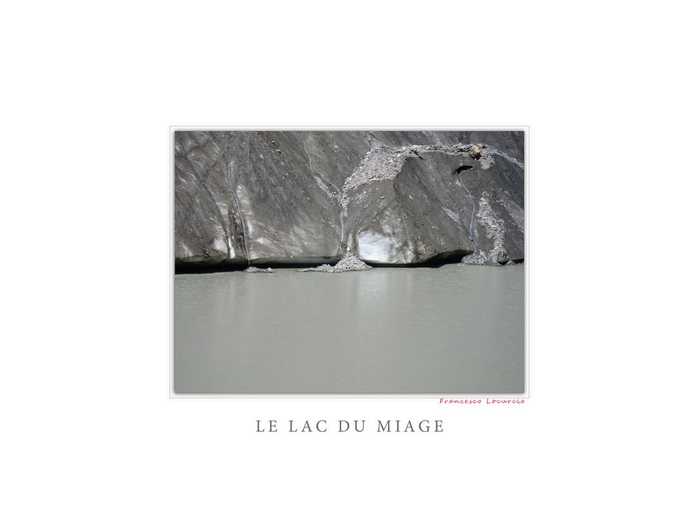 Il lago del Miage - particolare