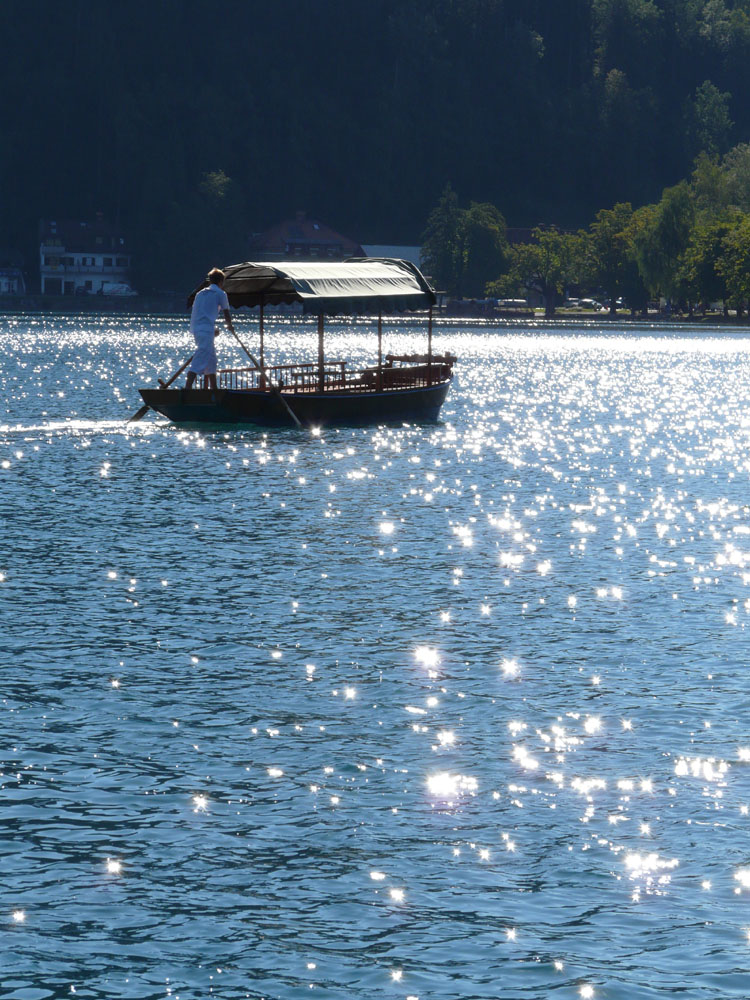 Il lago di Bled (slovenia)