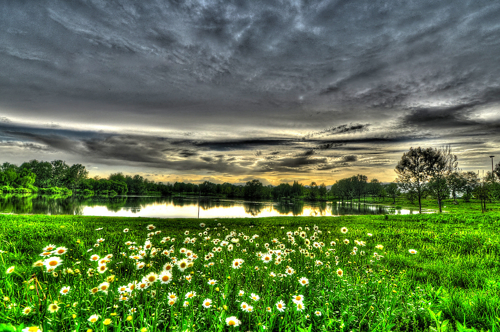 IL lago di Mappano in HDR