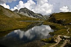 il lago di Palesinas (val d'Aosta)