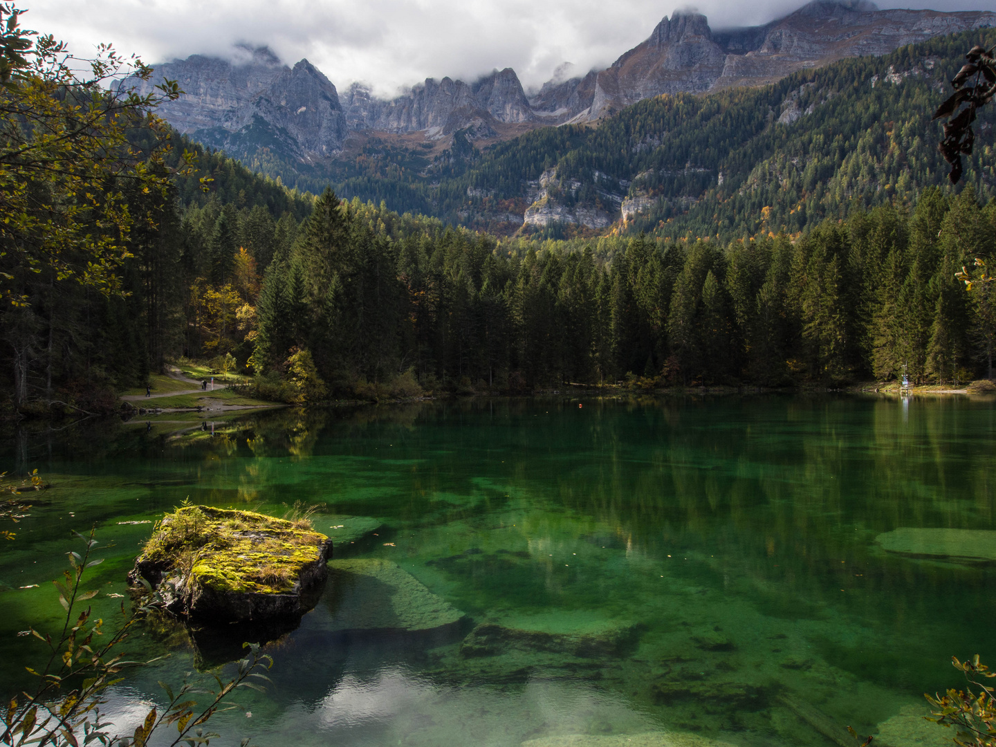 il lago di Tovel ... o lago rosso !!1