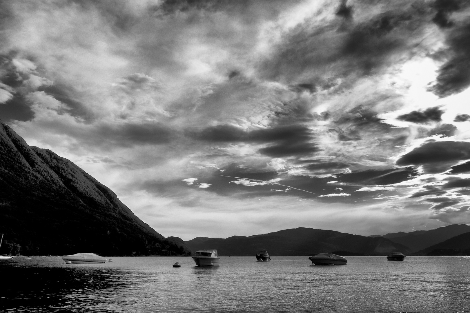 Il lago Maggiore da Caldè