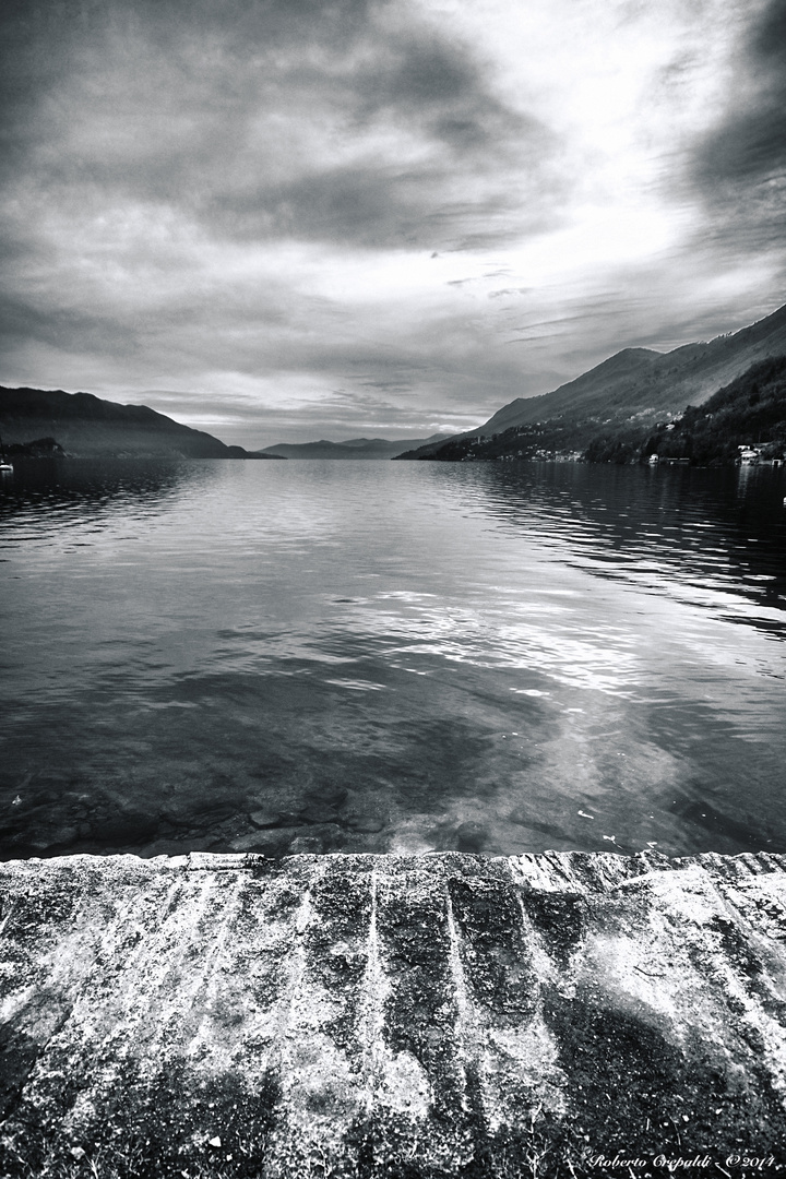 Il lago Maggiore da Canobbio