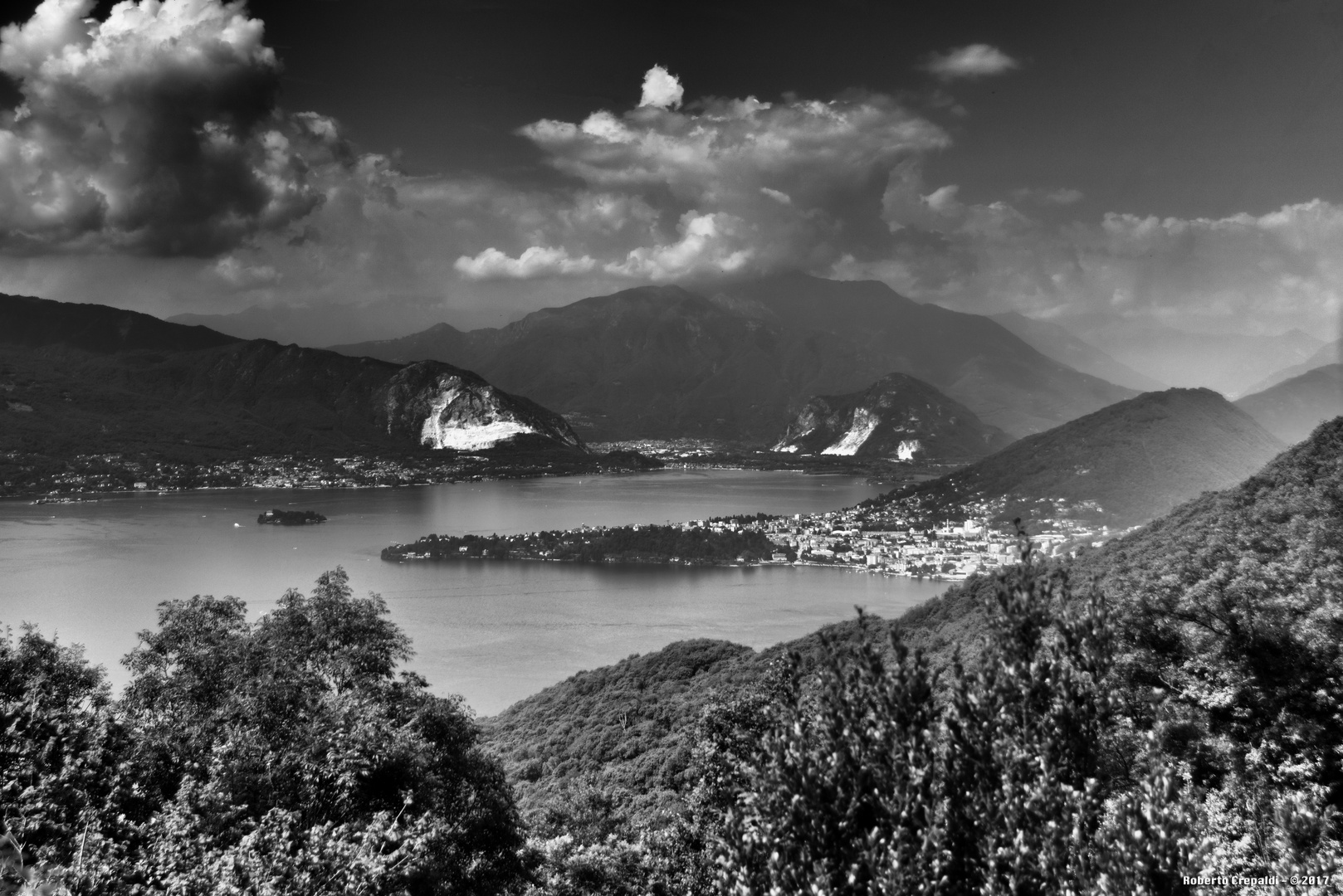 Il lago Maggiore da Vararo