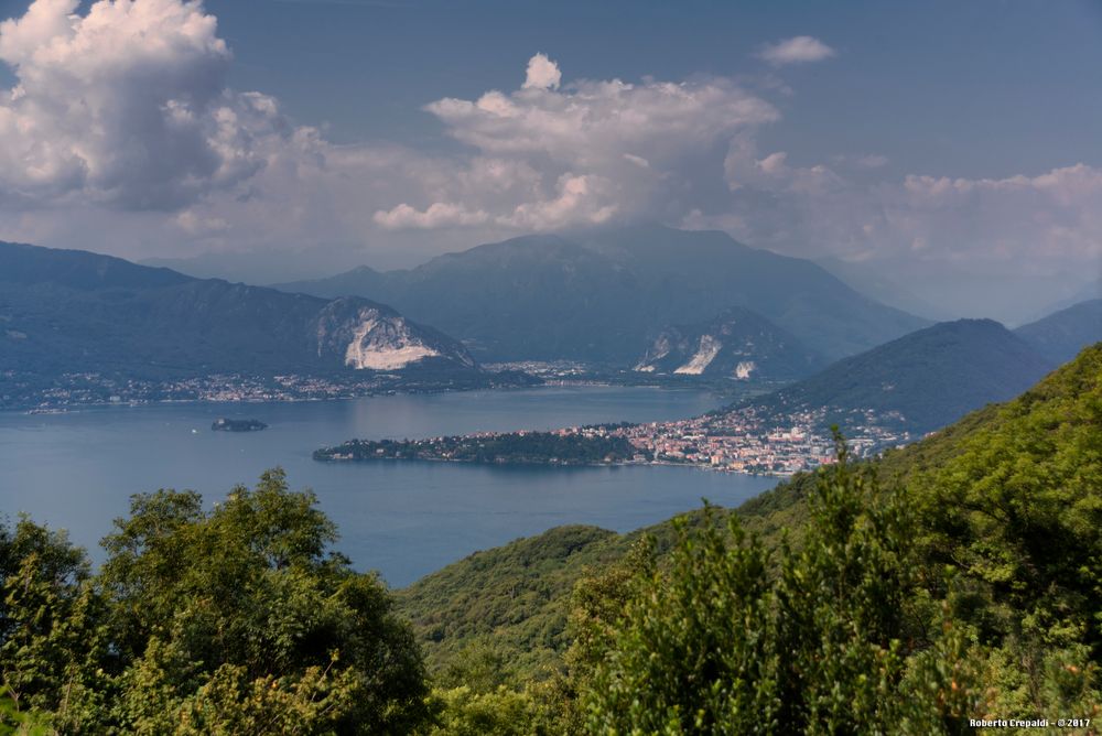 Il lago Maggiore da Vararo