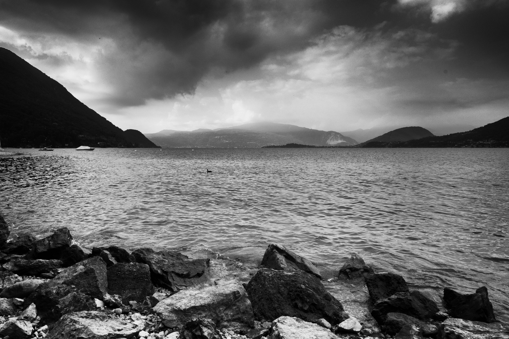 Il lago Maggiore dalle fornaci