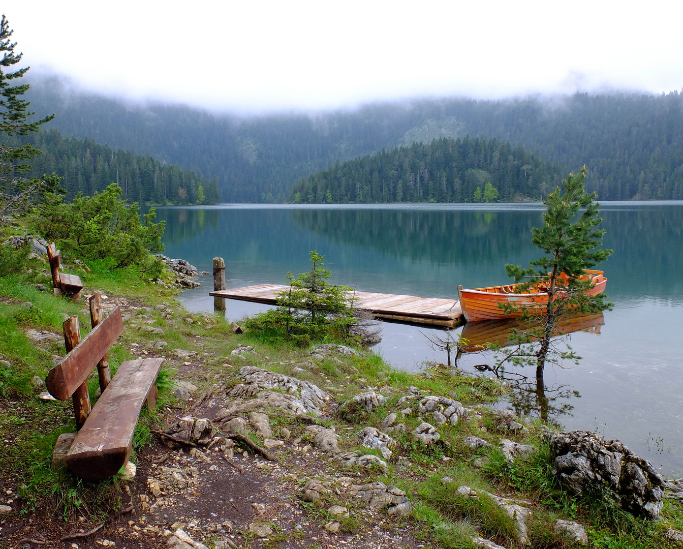 Il lago nero.Durmitor.Montenegro.