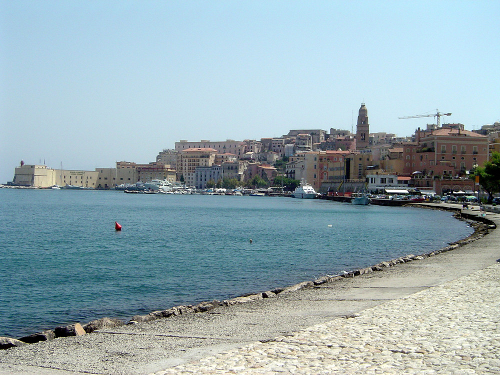 Il lungomare di Gaeta.