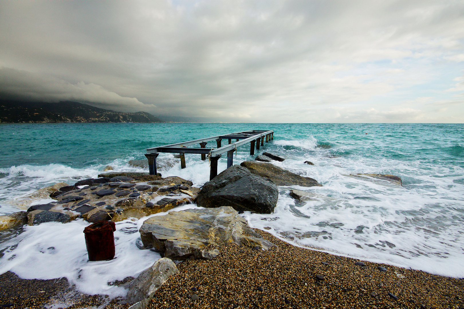 il mare d'inverno