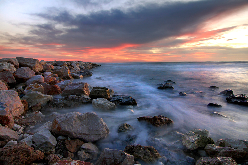 il mare d'inverno