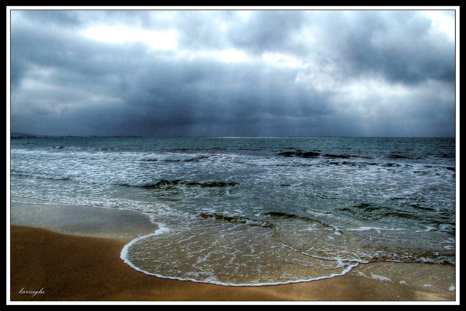 il mare d'inverno