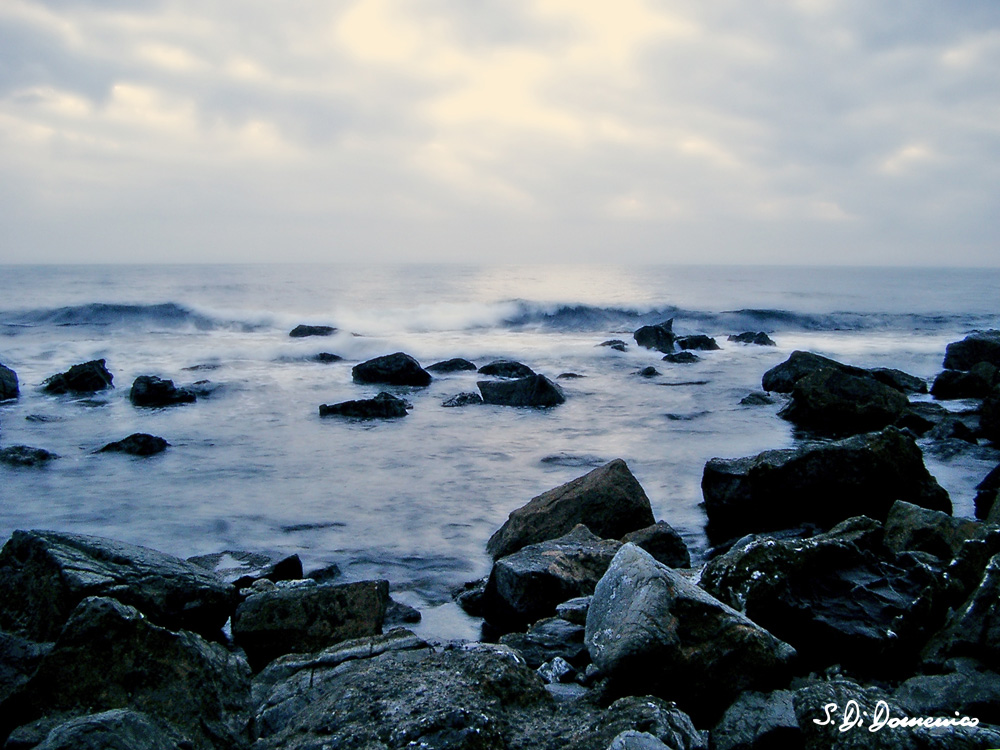 il mare d'inverno