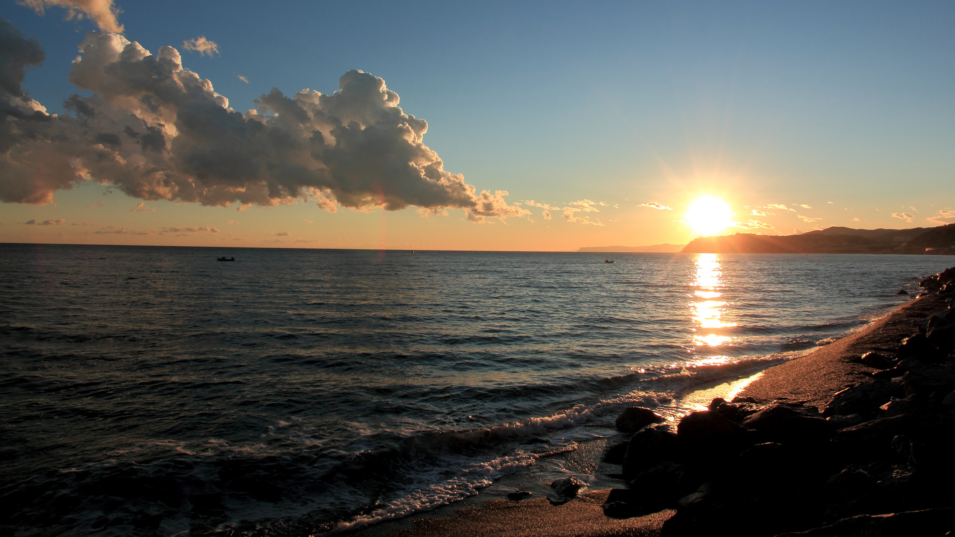 il mare d'inverno..