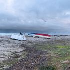 Il mare d'inverno. Foto in HDR