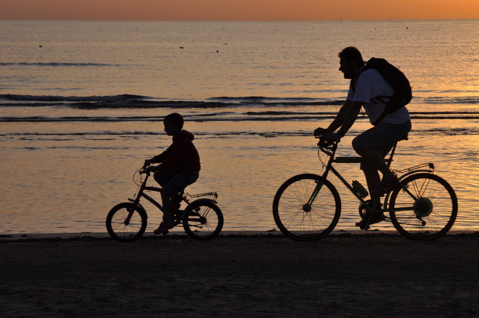 Il mare e la bici !!