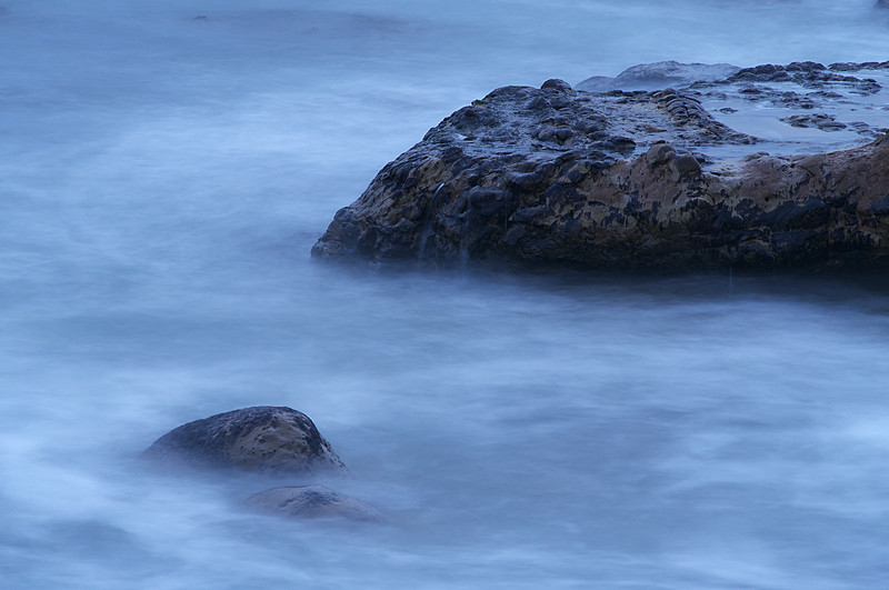 Il mare e la notte in arrivo