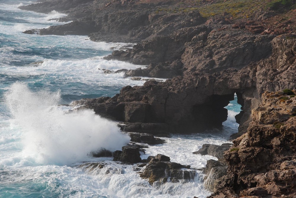 Il mare impetuoso...