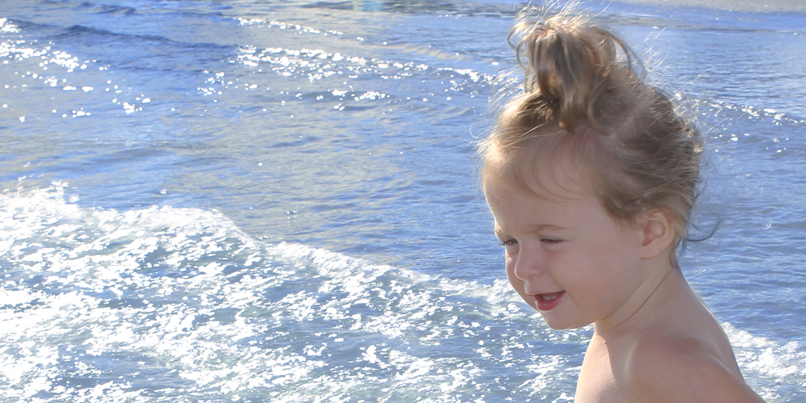 Il mare, la meta di ogni bambino