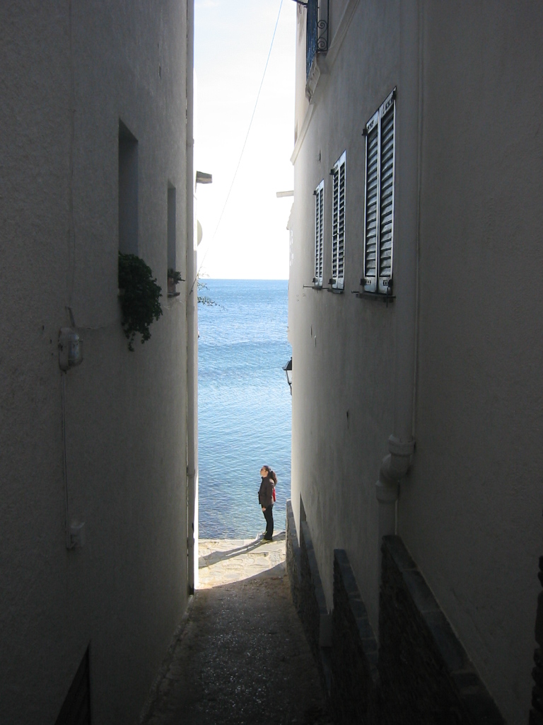 il mare nel vicolo