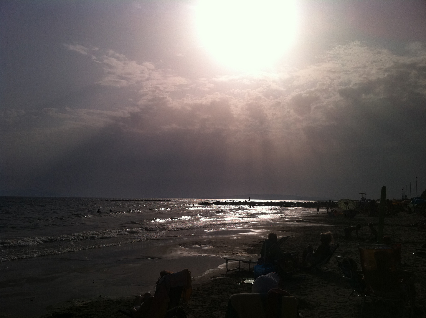 Il mare visto con gli occhiali da sole