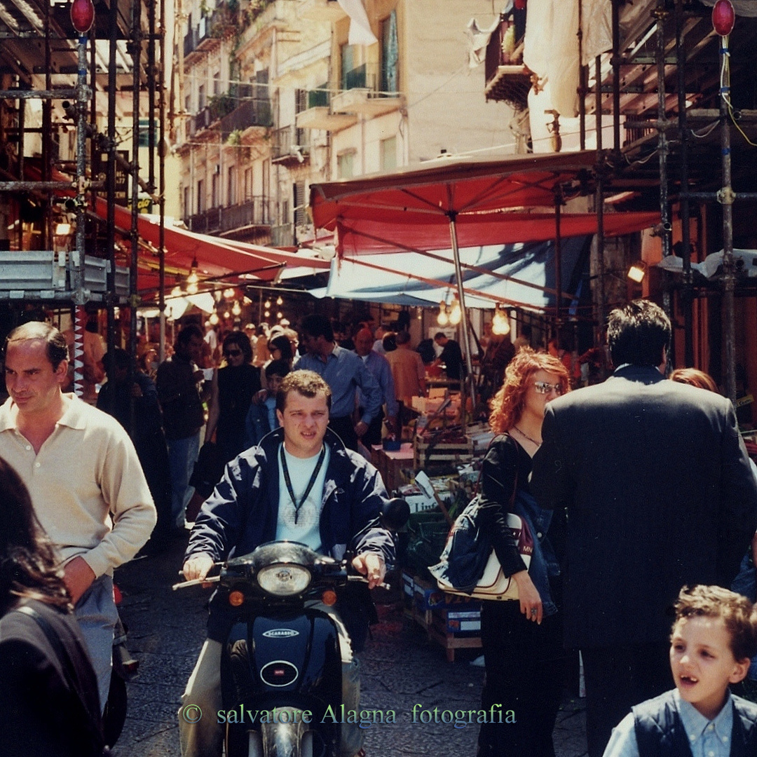 Il mercato del centro storico del Capo, a Palermo!