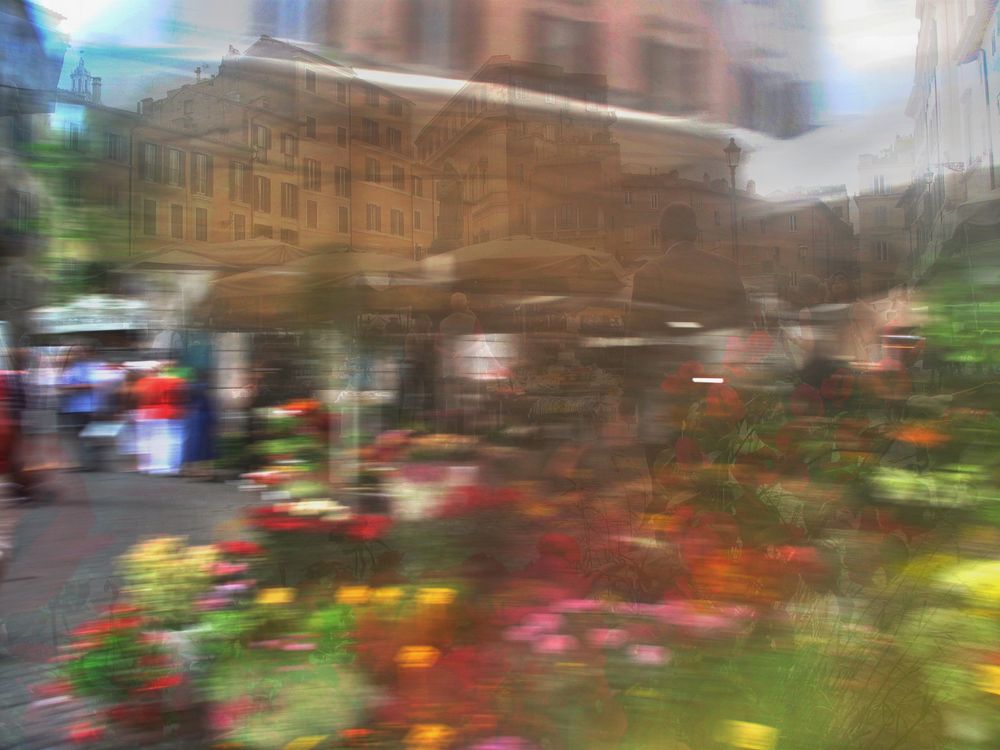 il mercato di Campo de Fiori