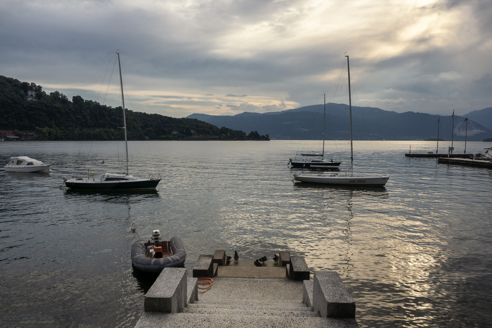 Il molo di Laveno