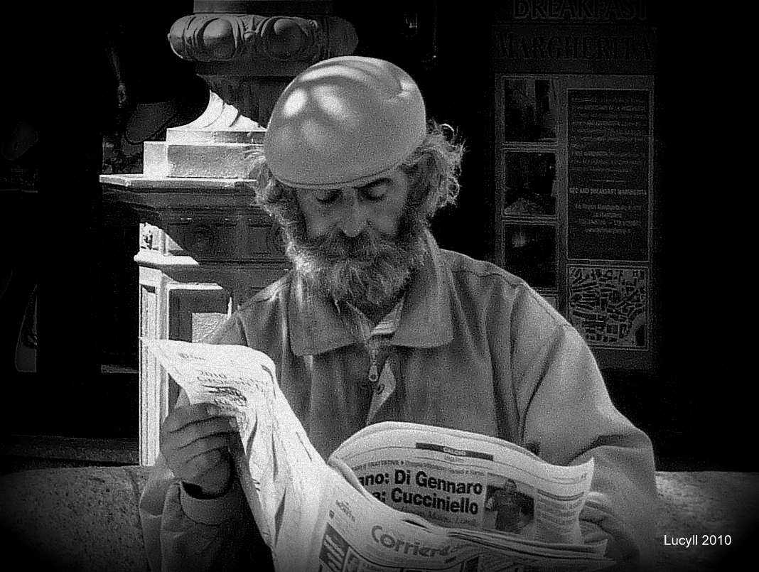 Il momento del giornale