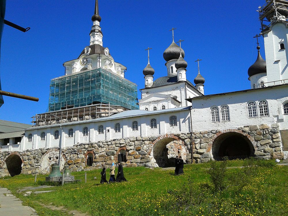 IL monastero delle Solovki....