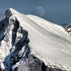 Il monte Nero e la luna