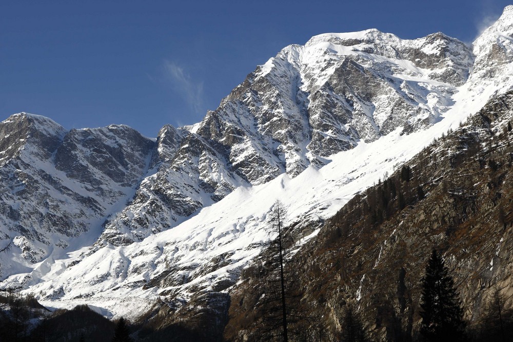 Il Monte Rosa ... visto da Macugnaga