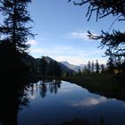 Il Monviso dal lago di Marmora