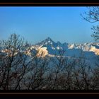 Il Monviso dalla collina torinese