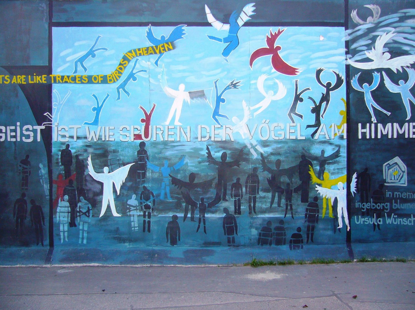 Il muro di Berlino (altra inquadratura)
