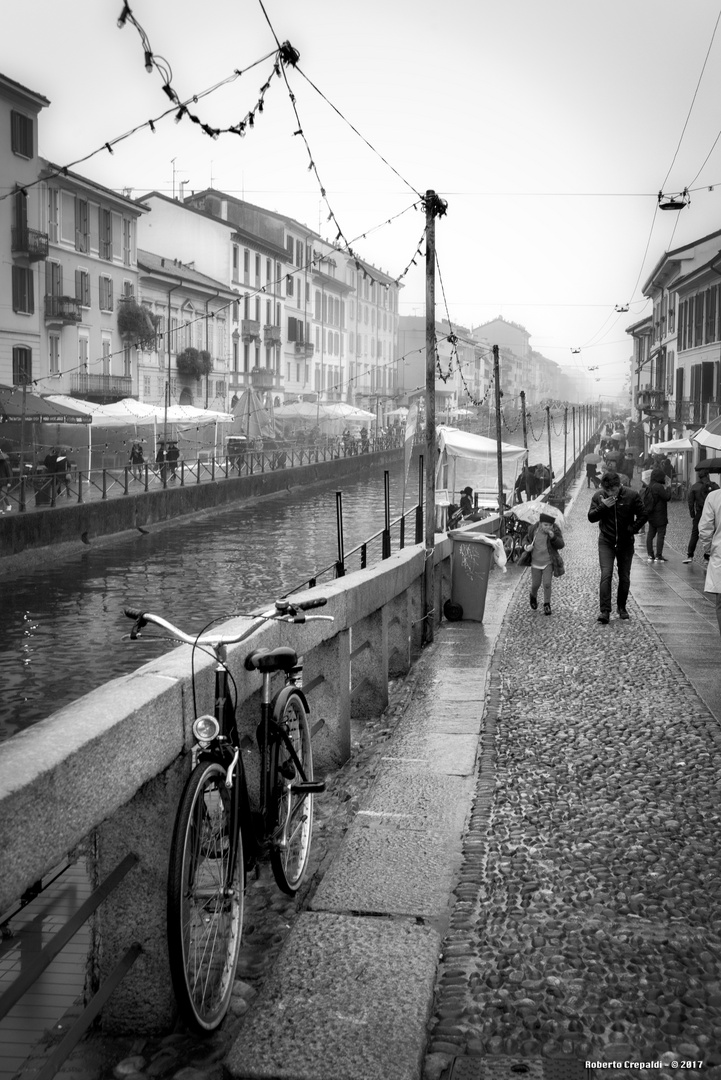 Il naviglio grande di Milano