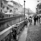 Il naviglio grande di Milano