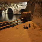 Il nevone del 12 Ponte di Tiberio