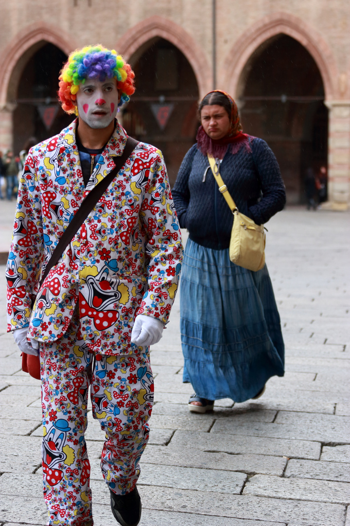 Il pagliaccio e la zingara